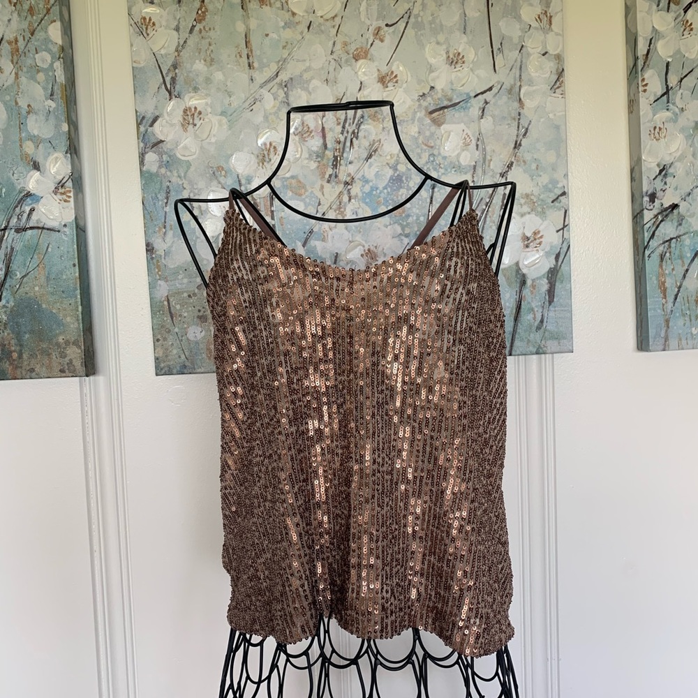 Sequence v-neck tank top